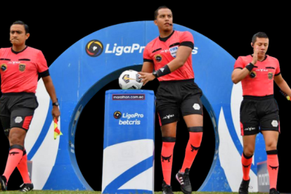 Referencial de los árbitros ecuatorianos.