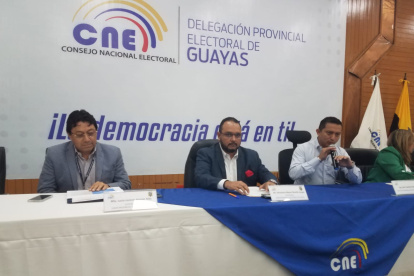 El presidente de la Junta Provincial, Giovanny Murillo, acotó que la cifra de electores corresponde al padrón electoral aprobado por el CNE que se cerró en julio pasado.