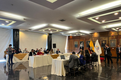 Cita. En el Legislativo se desarrolla una primera reunión que apunta a definir una agenda.