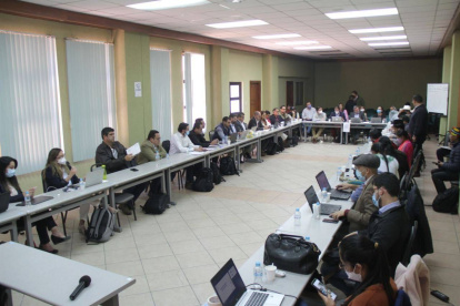La reunión se lleva a cabo en la Conferencia Episcopal Ecuatoriana