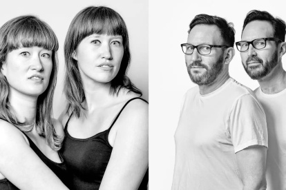 Parecidos. Ejemplos de personas con rasgos faciales similares. Estas fotos son parte de una investigación.