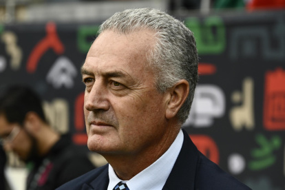 Fotografía de archivo del entrenador de Ecuador, Gustavo Alfaro