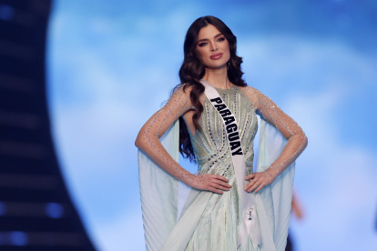 La paraguaya Nadia Ferreira, primera finalista en el Miss Universo 2021, en una fotografía de archivo.