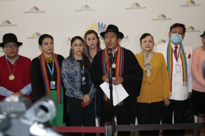 Pachakutik sufre una crisis interna desde casi el inicio del periodo legislativo que no ha podido superar.