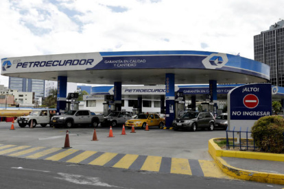 La estación de Petroecuador de la avenida Amazonas fue vendida en 2016.