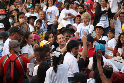 Los candidatos fueron presentados en un evento en el sur de la ciudad.