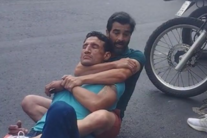 El hecho quedó registrado en video.