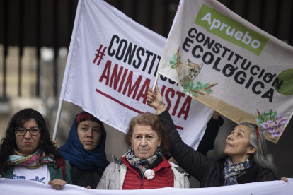 Movimientos sociales por el "Si" en el plebiscito constitucional.