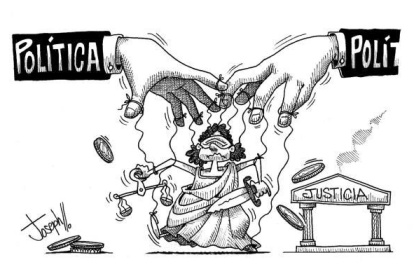 La justicia debe ser independiente de los hilos politiqueros
