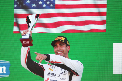 Juan Manuel Correa no se subía a un podio desde 2019, cuando estuvo en Fórmula 2.