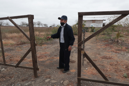 Situación. Gil Suco, de 75 años, retornó a Ecuador en el 2018 para ser parte del proyecto Ayalán. Vivió 14 años en Valladolid (España), donde trabajó en varias fincas agrícolas.