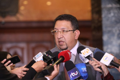 Saquicela informó que la sesión del domingo será en Riobamba, por el día de la República.