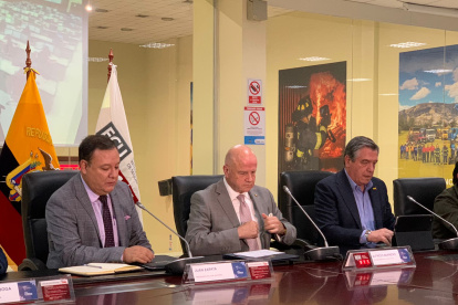 Rueda de prensa del COE Nacional, el 6 de septiembre.