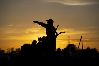 Imagen de archivo de un soldado ucraniano.