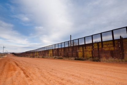 Referencial frontera de México.