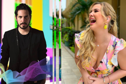 Víctor Aráuz y Carolina Jaume y una amistad que se ha visto afectada por una parodia.