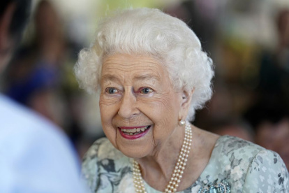 Isabel II, en una visita a Maidenhead, Inglaterra, el 15 de julio de 2022.