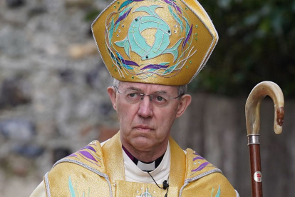 El arzobispo de Canterbury, Justin Welby, primado de la Iglesia de Inglaterra.