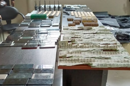 Incautación. La Policía Nacional realizó la publicación de la evidencia recogida este 8 de septiembre, pero no precisó el número de los elementos incautados.