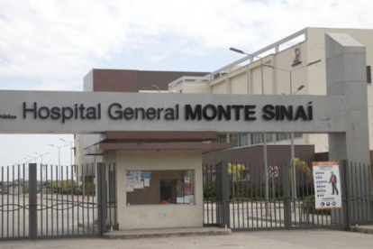 Referencia. David es atendido en el Hospital del Ministerio de Salud Pública Monte Sinaí.
