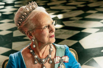 Margarita II en una foto de archivo.