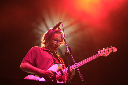 Marciano Cantero durante uno de sus shows en Guayaquil.