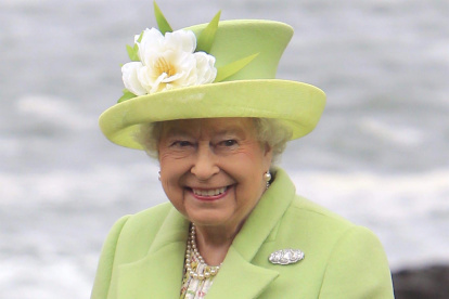 Imagen de archivo de la reina Isabel II.