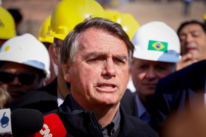 El presidente de Brasil, Jair Bolsonaro, en una imagen de archivo.