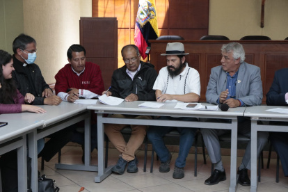 Acto. La firma de actas se realizaron en la mañana y tarde de este viernes 9 de septiembre