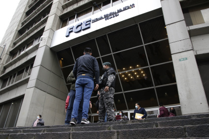 Edificio de la Fiscalía General del Estado, en Quito.