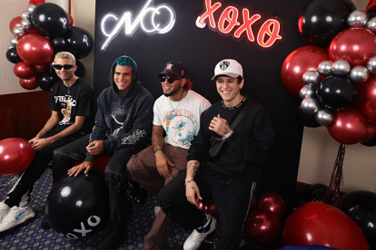 rick Brian Colón, Zabdiel De Jesús, Richard Camacho y Christopher Vélez.