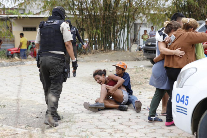 Escenas de dolor se vivieron tras el levantamiento del cadáver.