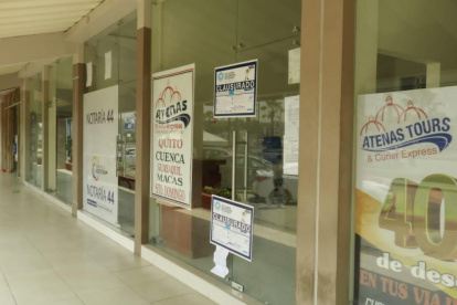 Las oficinas quedaron clausuradas luego de que se les colocara el sello municipal.