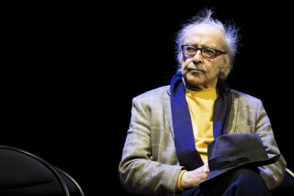 El cineasta franco-suizo Jean-Luc Godard en noviembre de 2013.