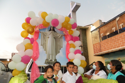 Programa. En Playas, la comunidad católica ha preparado toda una semana de reuniones de oración previo a la gran procesión que será el 24 de este mes.