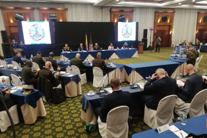 Inauguración de la Conferencia Sudamericana de Defensa en Quito.