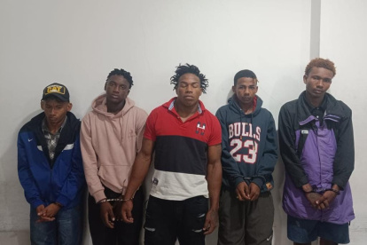 Los sospechosos fueron llevados a una Unidad Judicial