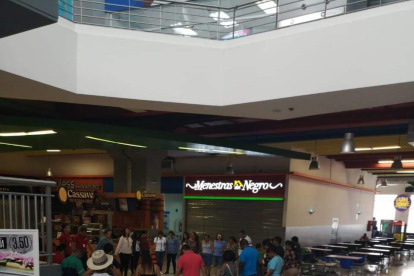 El flujo habitual de personas regresó a la normalidad con el pasar del tiempo.