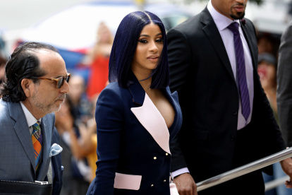 La rapera estadounidense Cardi B, en una fotografía de archivo.