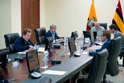 El Gabinete Sectorial de Salud, presidido por Alfredo Borrero, se desarrolló en Loja.