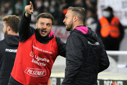 Martín Anselmi aspira a llegar a la final de LigaPro. Ya está en la de Copa Sudamericana y muy cerca de Copa Ecuador.