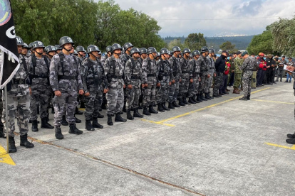Equipo. En tres sectores del norte se cumplirán las tareas de búsqueda de María Belén Bernal.