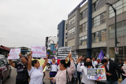 La mañana del 19 de septiembre de 2022, hubo un plantón fuera del Cuartel Modelo.