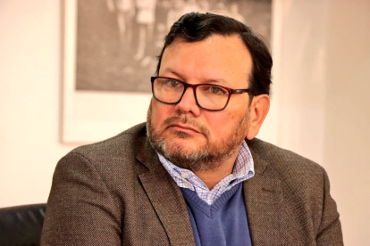 Bernardo Manzano en una rueda de prensa dada este 20 de septiembre.