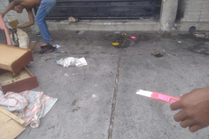 Evidencias. Algunas armas decomisadas.