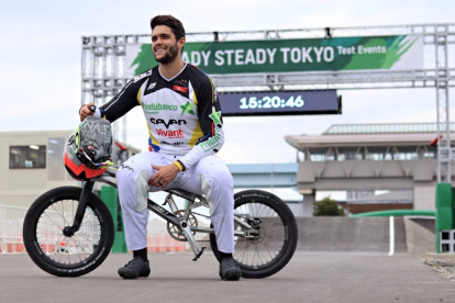 El ‘rider’ ecuatoriano se encuentra mentalizado para la Copa del Mundo de Bogotá que iniciará este fin de semana.