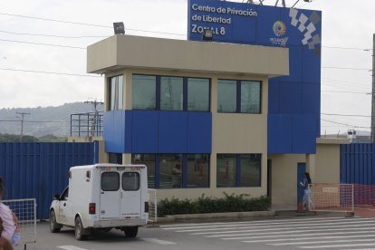 Imagen referencial de la fachada de la Cárcel Regional Guayas, en el noroeste de Guayaquil.