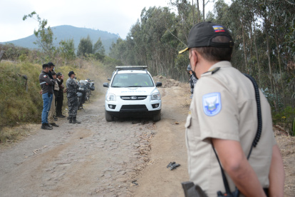 Localización. El cuerpo de la abogada María Belén Bernal se encontraba a 15 minutos, en vehículo, de la Escuela Superior de la Policía, en una zona agreste.