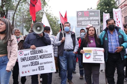 El FUT junto a la UNE y otros grupos aliados se movilizaron el pasado 21 de septiembre en Quito.