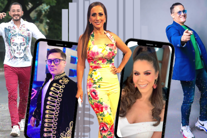 Con mucho esfuerzo llegaron a ser presentadores en la pantalla chica. El camino no fue fácil para ninguno de ellos.